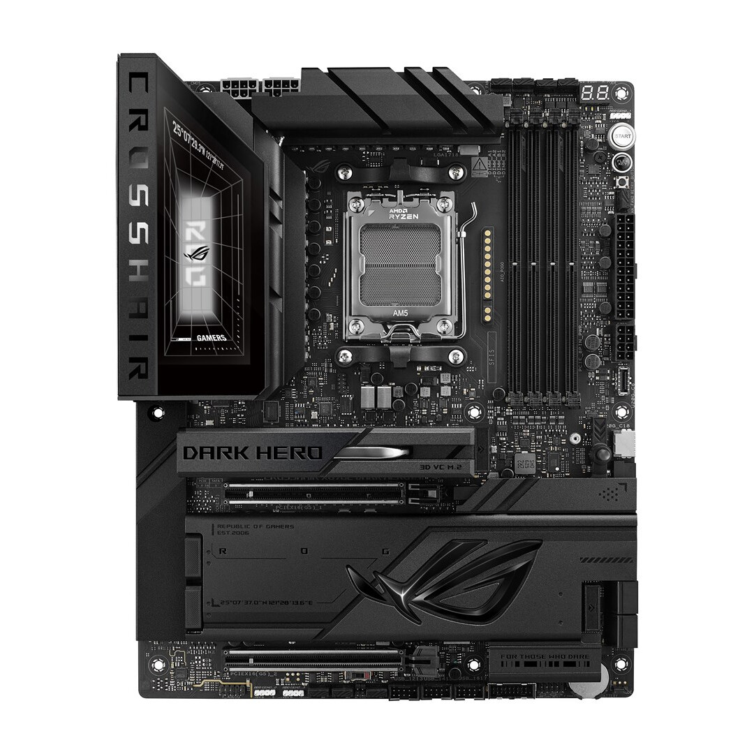 Pamatplate ASUS ROG CROSSHAIR X870E DARK HERO Black (90MB1NT0-M0EAY0)
