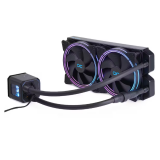 Procesoru dzesētājs Alphacool Eisbaer Aurora RGB 280mm Black (11729)