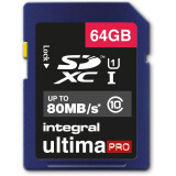 Atmiņas karte Integral UltimaPro SDXC 64GB (INSDX64G10-80U1)