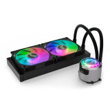 Procesoru dzesētājs Valkyrie Jarn RGB 240mm Black (5298003820014)