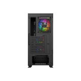 Datoru korpuss XYZ AirOne 300 RGB Black (X-CS-AIRONE3XM-B)