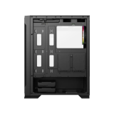 Datoru korpuss XYZ AirOne 300 RGB Black (X-CS-AIRONE3XM-B)