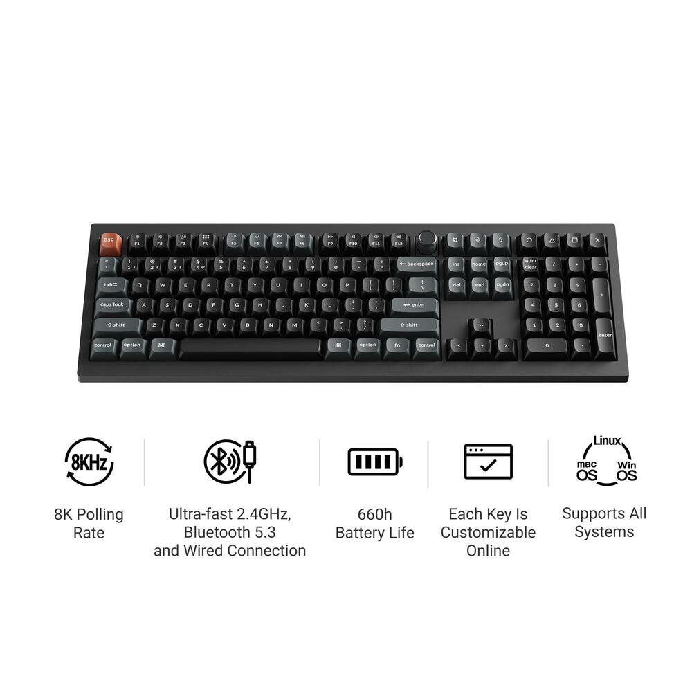 KEYCHRON WRL V6 ULTRA/BLACK (V6U-D3) - foto 2