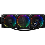 Procesoru dzesētājs Gamdias Chione M4 RGB 420mm Black (CHIONE M4-420)