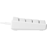 Tastatūra Deltaco Gaming Mini white DE (GAM-075-W-DE)