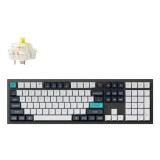 Tastatūra KEYCHRON WRL Q6 MAX RGB/CARBON BLACK (Q6M-M4)