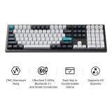 Tastatūra KEYCHRON WRL Q6 MAX RGB/CARBON BLACK (Q6M-M4)