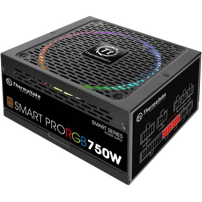 Barošanas bloks 750W Thermaltake Smart Pro RGB (PS-SPR-0750FPCBEU-R)