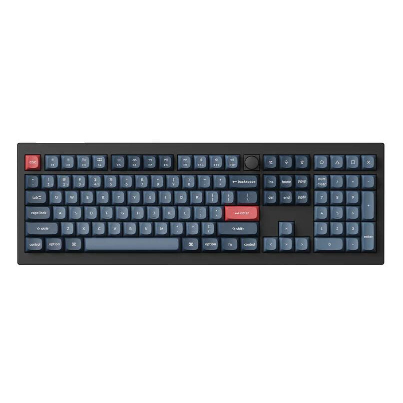 Tastatūra KEYCHRON WRL V6 MAX/CARBON BLACK (V6M-D3)