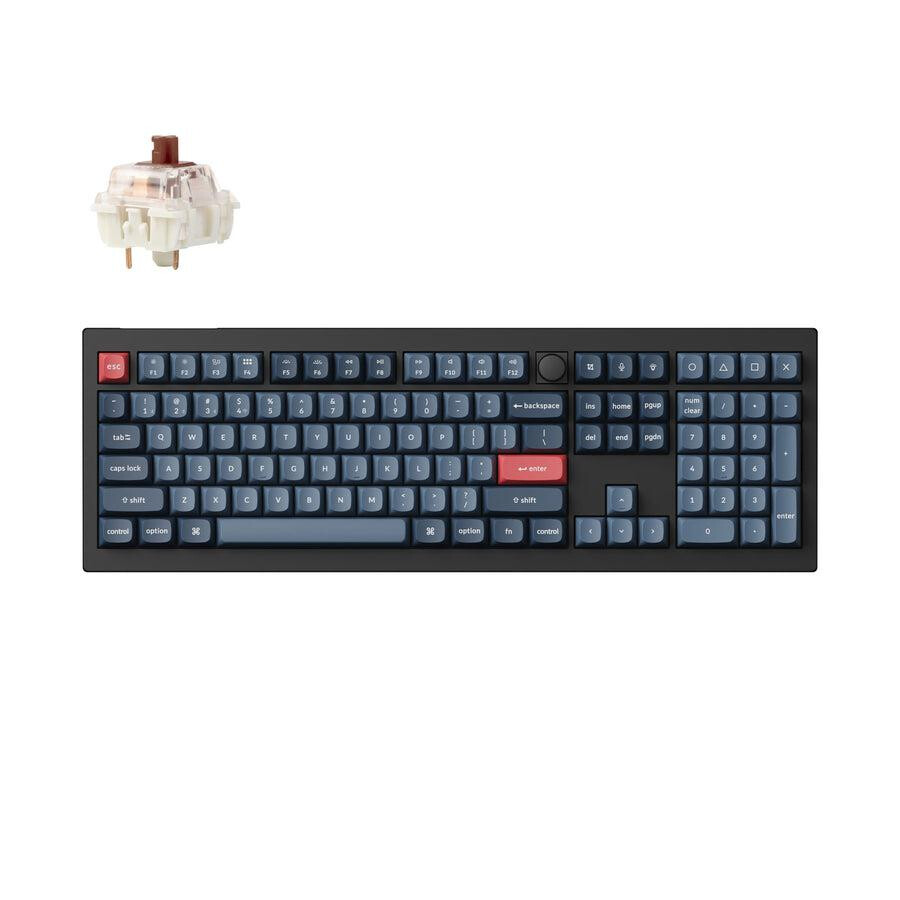 Tastatūra KEYCHRON WRL V6 MAX/CARBON BLACK (V6M-D3) - foto 2