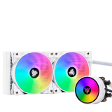 Procesoru dzesētājs iTek Evoliq RGB 240mm White (ITLCEVOAW240)