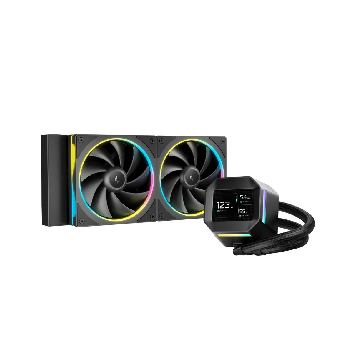 Cooler DEEPCOOL LM240 Black (R-LM240-BKDMMC-1)