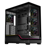 Datoru korpuss iTek SHOWBUI WAVE 82B ARGB Black (ITGCASBW82B)