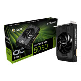 Videokarte Palit GeForce RTX 5050 StormX OC NVIDIA 8GB GDDR6 Black (NE65050T19P1-GB2070F)