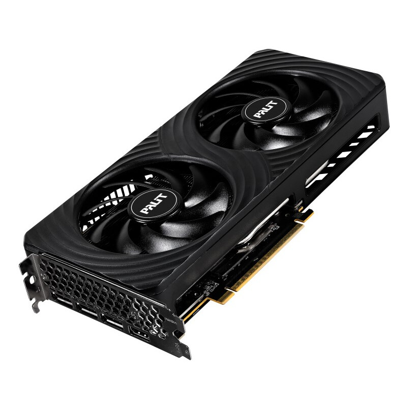 Videokarte Palit GeForce RTX 5050 Dual OC NVIDIA 8 GB GDDR6 Black (NE65050S19P1-GB2070D)