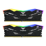 Operatīvā atmiņa TeamGroup T-Force DELTAα RGB 32GB 6000 MHz DDR5 CL30 Kit of 2x16GB black (FF7D532G6000HC30DC01)