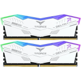 Operatīvā atmiņa TeamGroup T-Force DELTAα RGB 32GB 6000 MHz DDR5 CL30 Kit of 2x16GB white (FF8D532G6000HC30DC01)