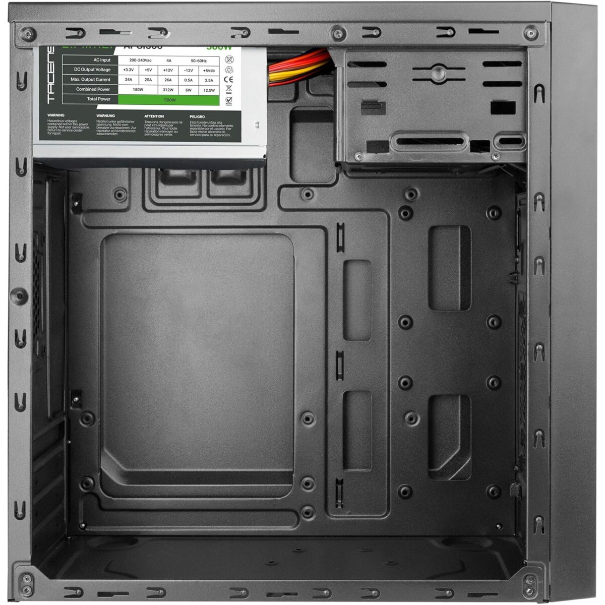 Datoru korpuss Anima AC4500 500W Black - foto 4