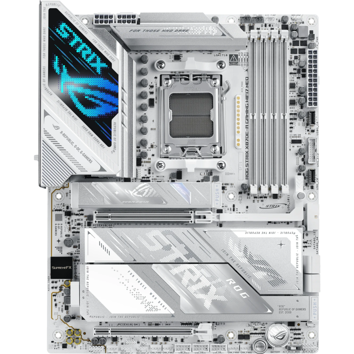 Pamatplate ASUS ROG Strix X870E-A Gaming WIFI7 Neo White (90MB1P30-M0EAY0)