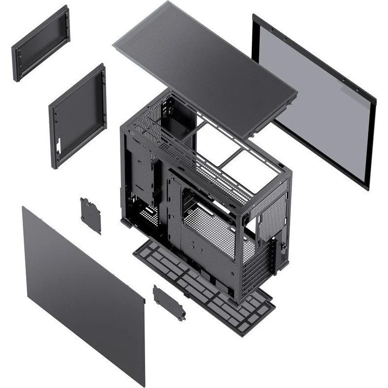 Datoru korpuss Jonsbo D41 Mesh Black (D41 MESH BLACK) - foto 6