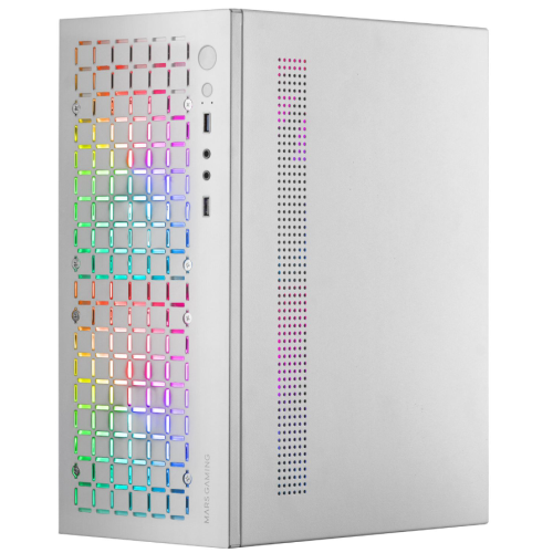 Datoru korpuss Mars Gaming MC-Core RGB White (MCCOREW) - foto 2