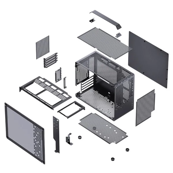 Datoru korpuss Jonsbo Z20 Black (Z20 Black) - foto 4
