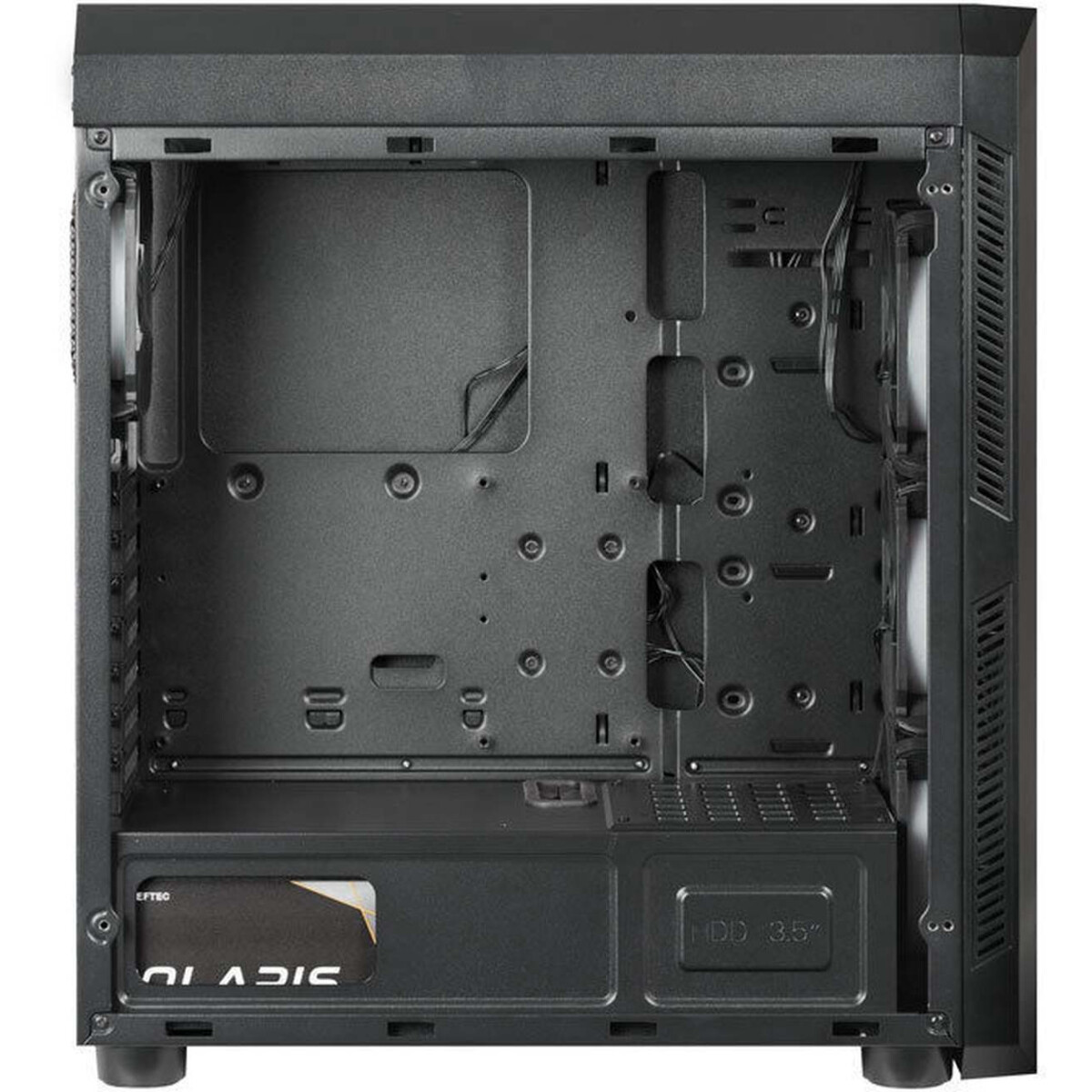 Datoru korpuss Chieftec Scorpion 3 RGB Black (GL-03B-UC-OP) - foto 3