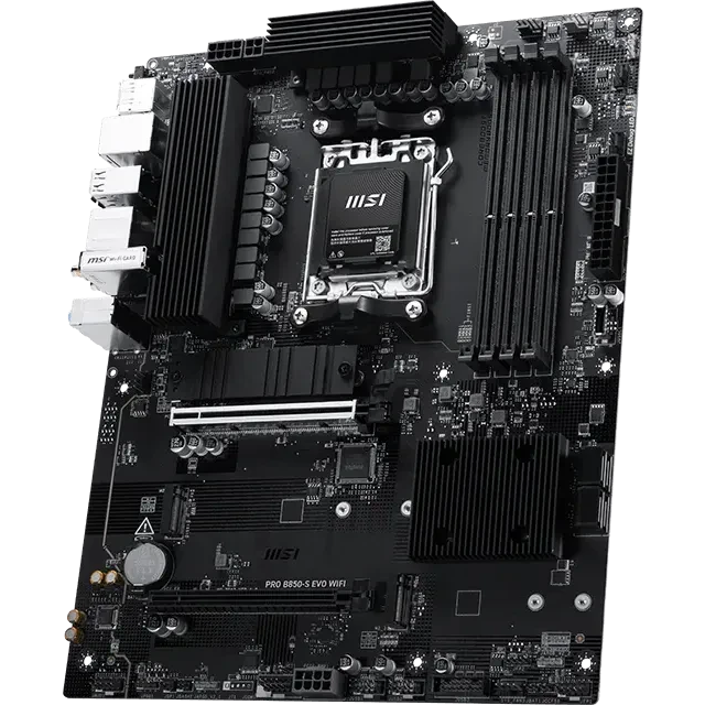 Pamatplate MSI B850 PRO B850-S EVO WIFI Black (7E97-001R) - foto 2