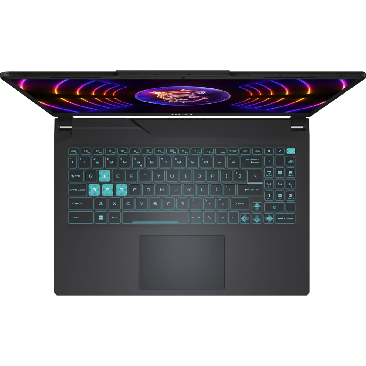 Portatīvais dators MSI Cyborg 15 A13VE-1005 Core i5-13420H 16GB 512GB RTX 4050 6GB GDDR6 FreeDOS Black (0015K1-1005) - foto 11