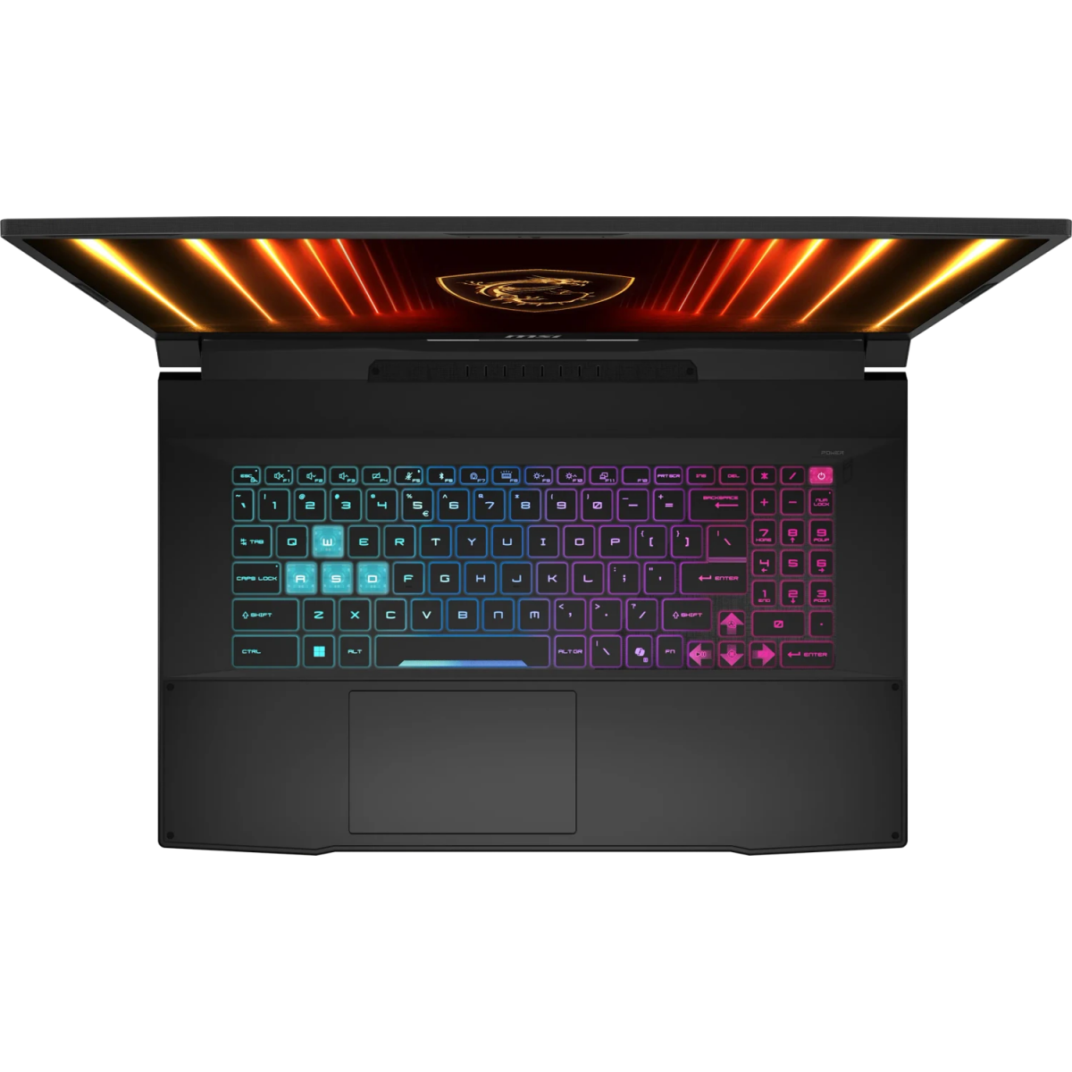 Portatīvais dators MSI Katana 17 HX B14WGK-065 i7-14650HX 16GB 1TB RTX 5070 8 GB GDDR7 W11H Black (Katana 17 HX 14WGK) - foto 7