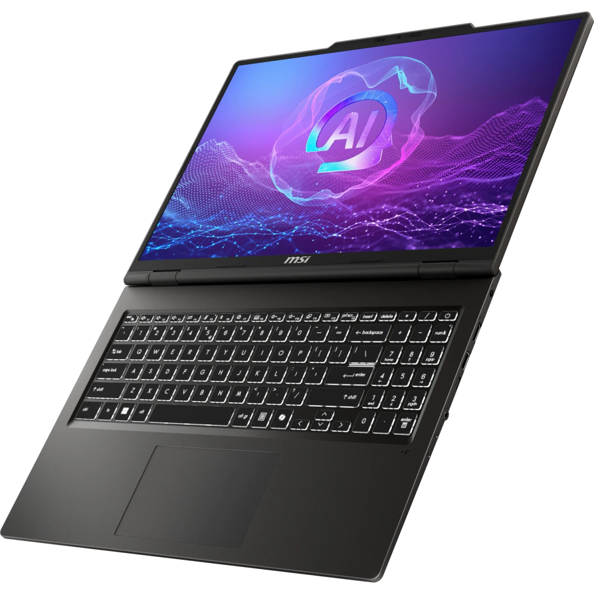 Portatīvais dators MSI Venture A16 AI+ A3HMG-036 16" Ryzen AI 5 340 16GB 512GB Radeon 840M W11H Gray (00261K-036) - foto 6