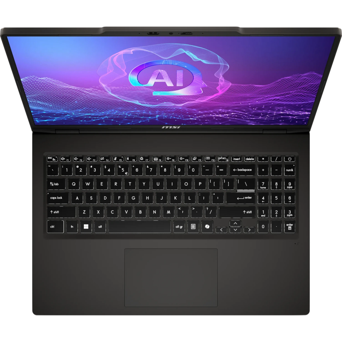 Portatīvais dators MSI Venture A16 AI+ A3HMG-036 16" Ryzen AI 5 340 16GB 512GB Radeon 840M W11H Gray (00261K-036) - foto 11