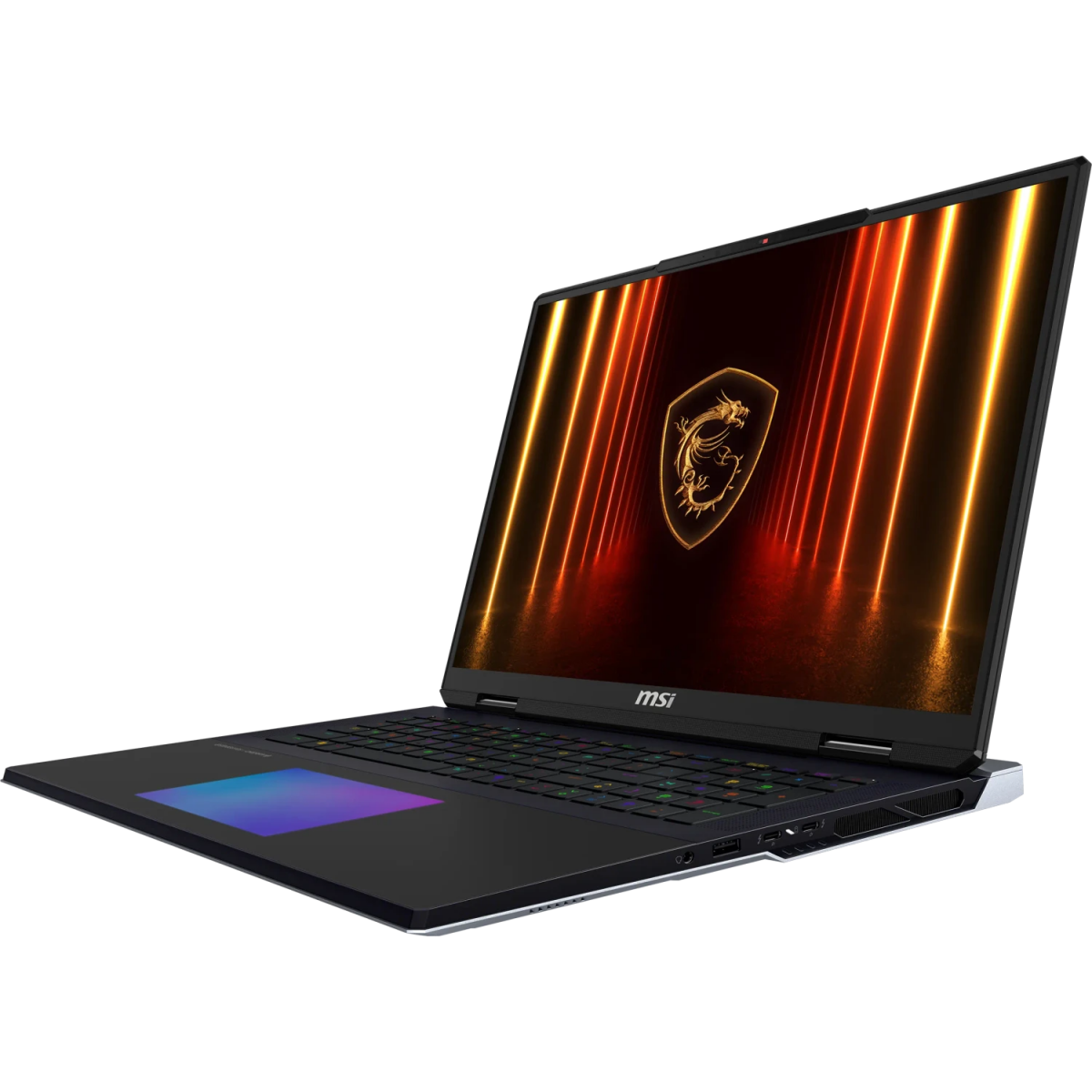 Portatīvais dators MSI Titan 18 HX AI A2XWJG-656 Ultra 9 285HX 64GB 6TB RTX 5090 24GB GDDR7 W11P Black (001824-656) - foto 10