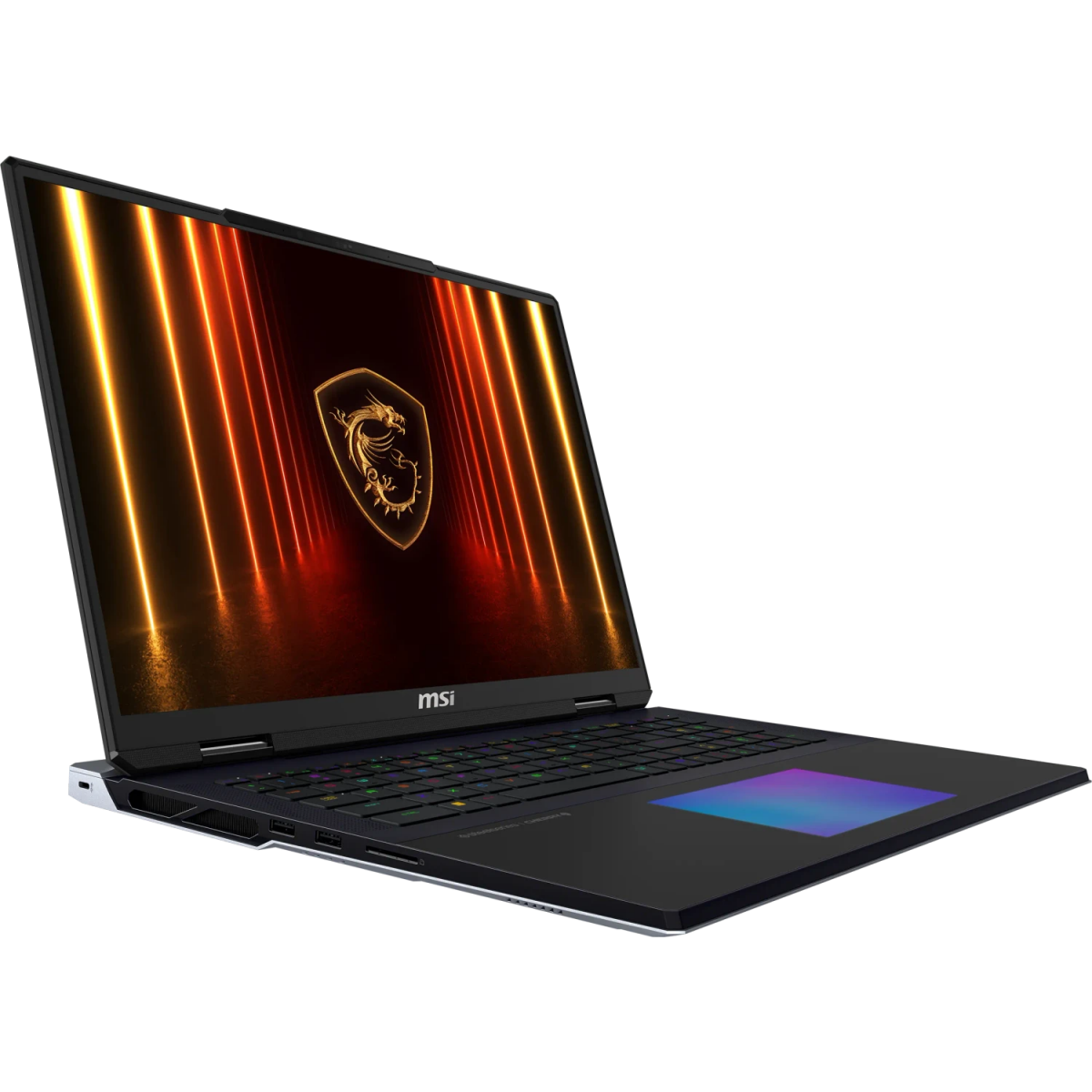 Portatīvais dators MSI Titan 18 HX AI A2XWJG-656 Ultra 9 285HX 64GB 6TB RTX 5090 24GB GDDR7 W11P Black (001824-656) - foto 11