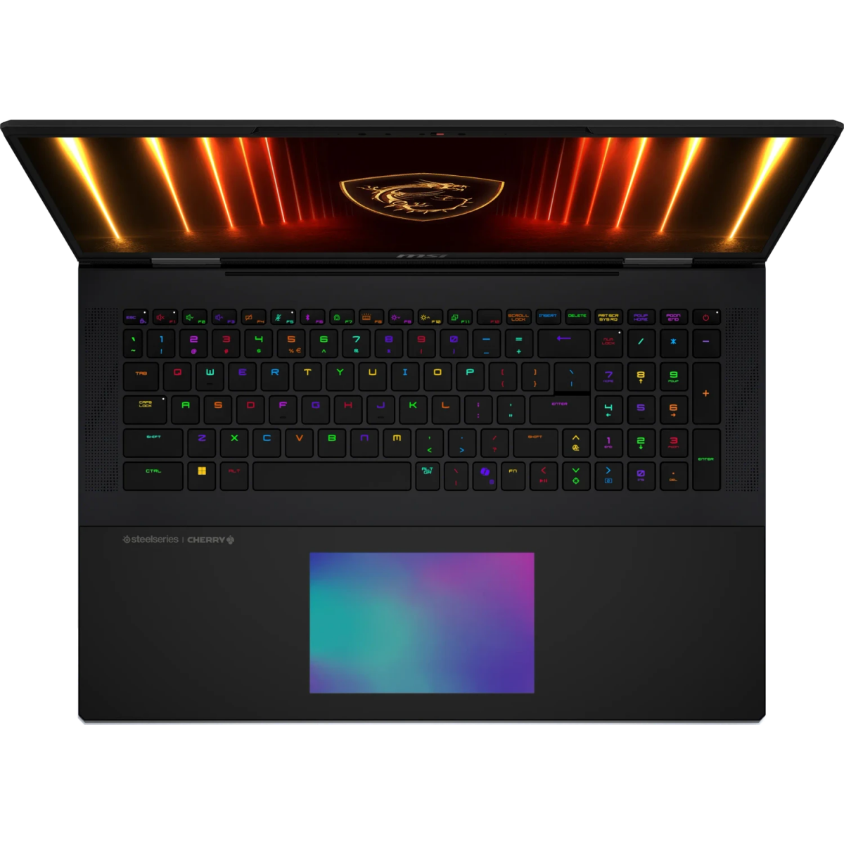 Portatīvais dators MSI Titan 18 HX AI A2XWJG-656 Ultra 9 285HX 64GB 6TB RTX 5090 24GB GDDR7 W11P Black (001824-656) - foto 12