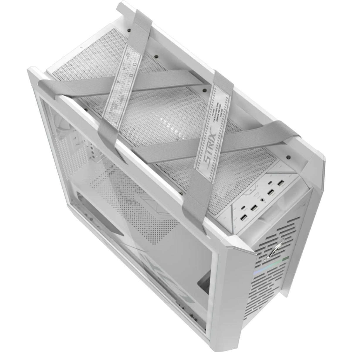 Datoru korpuss ASUS ROG Strix Helios II GX601S Midi Tower White (90DC00W3-B39000) - foto 5