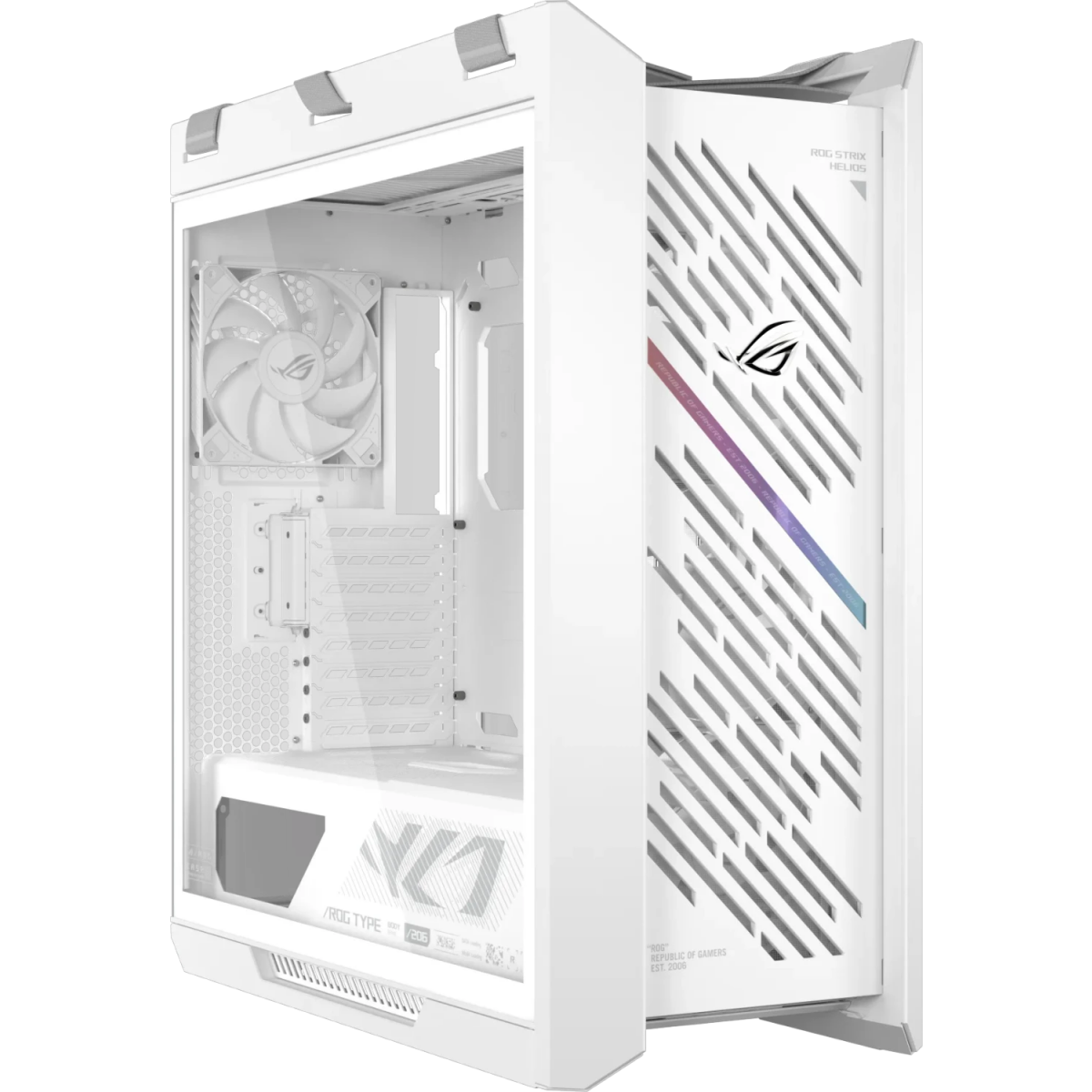 Datoru korpuss ASUS ROG Strix Helios II GX601S Midi Tower White (90DC00W3-B39000) - foto 17
