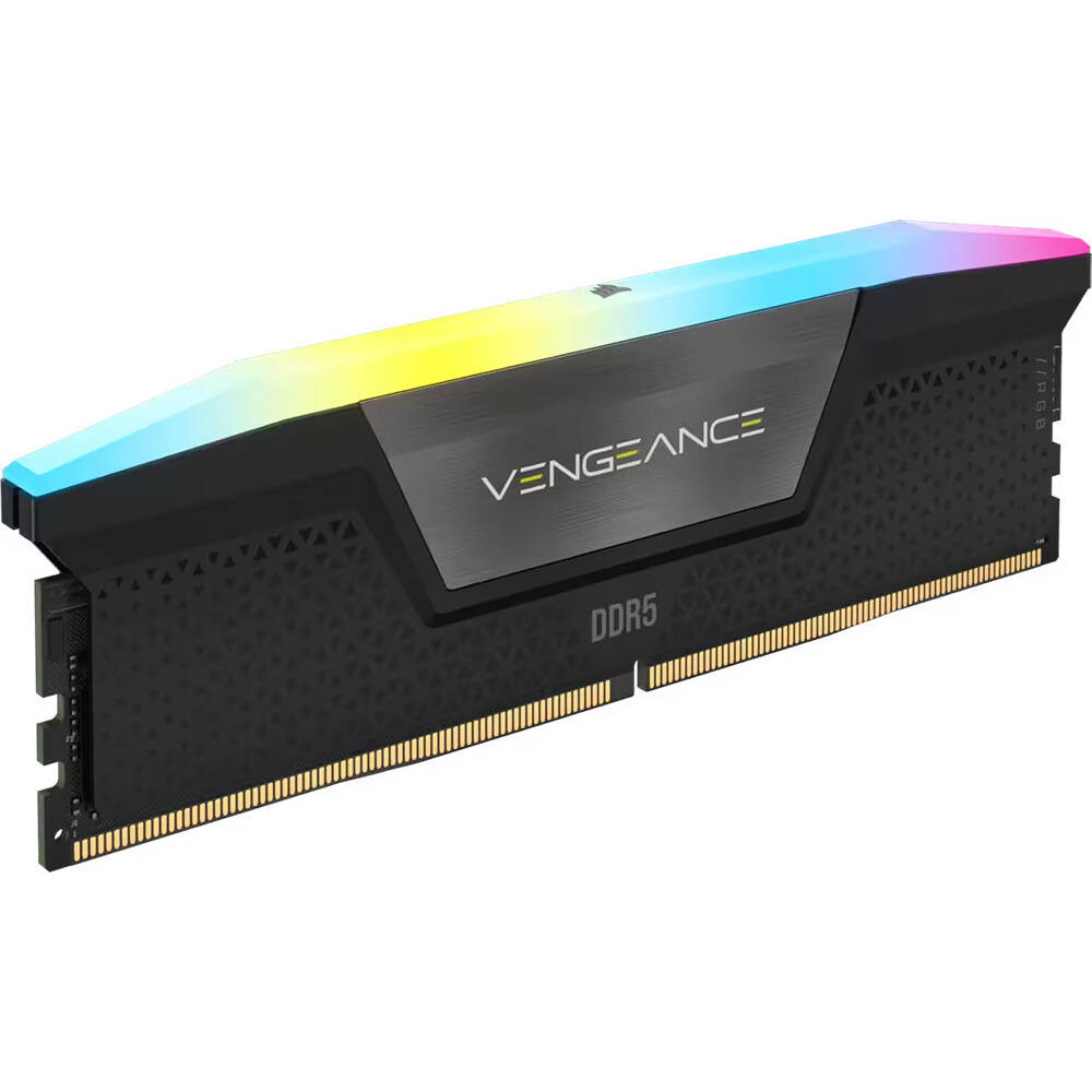 Operatīvā atmiņa Corsair Vengeance RGB 32GB (2x16GB) Black (CMH32GX5M2B6400C32) - foto 2
