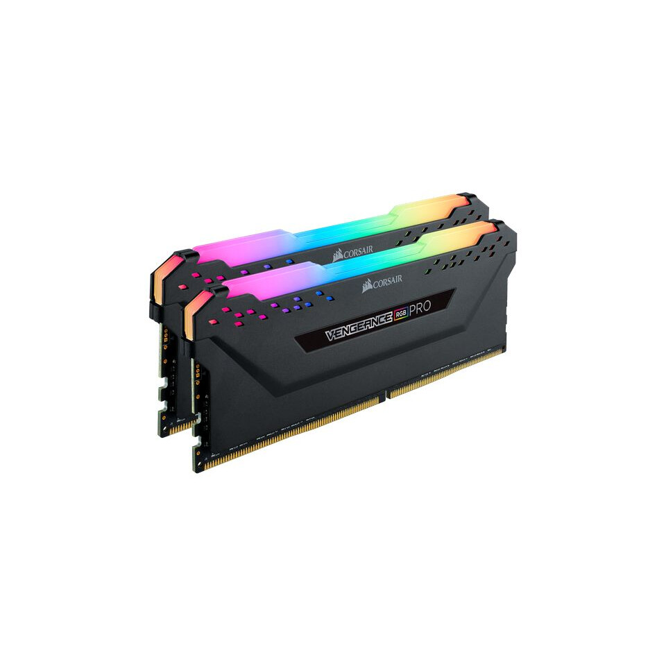 Operatīvā atmiņa Corsair Vengeance Pro RGB 32GB 2x16GB Black (CMW32GX4M2D3000C16)