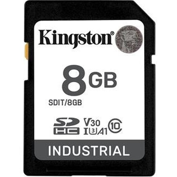 Carte mémoire 8GB SD Kingston Industrial (SDIT/8GB)