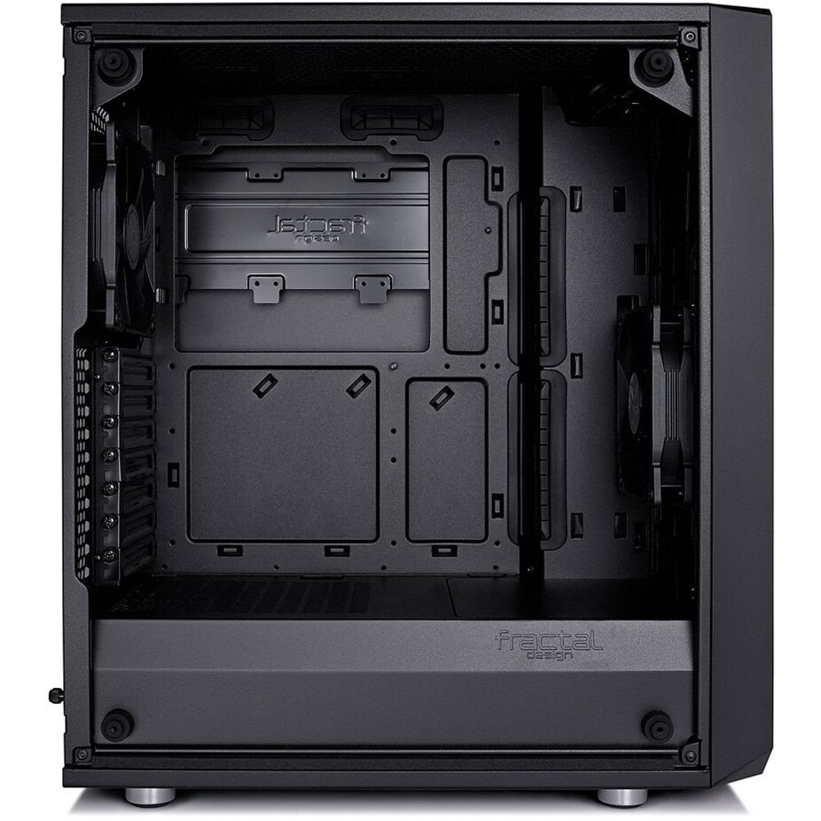 Datoru korpuss Fractal Design Meshify C Dark TG Black - FD-CA-MESH-C-BKO-TG - foto 7