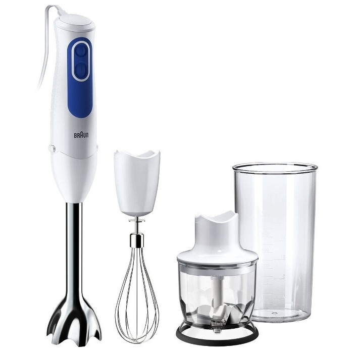 Blenderis Braun MQ3025 Spaghetti White/Blue - MQ3025WH