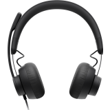 Headset Logitech Zone Wired Teams Graphite (981-000870)