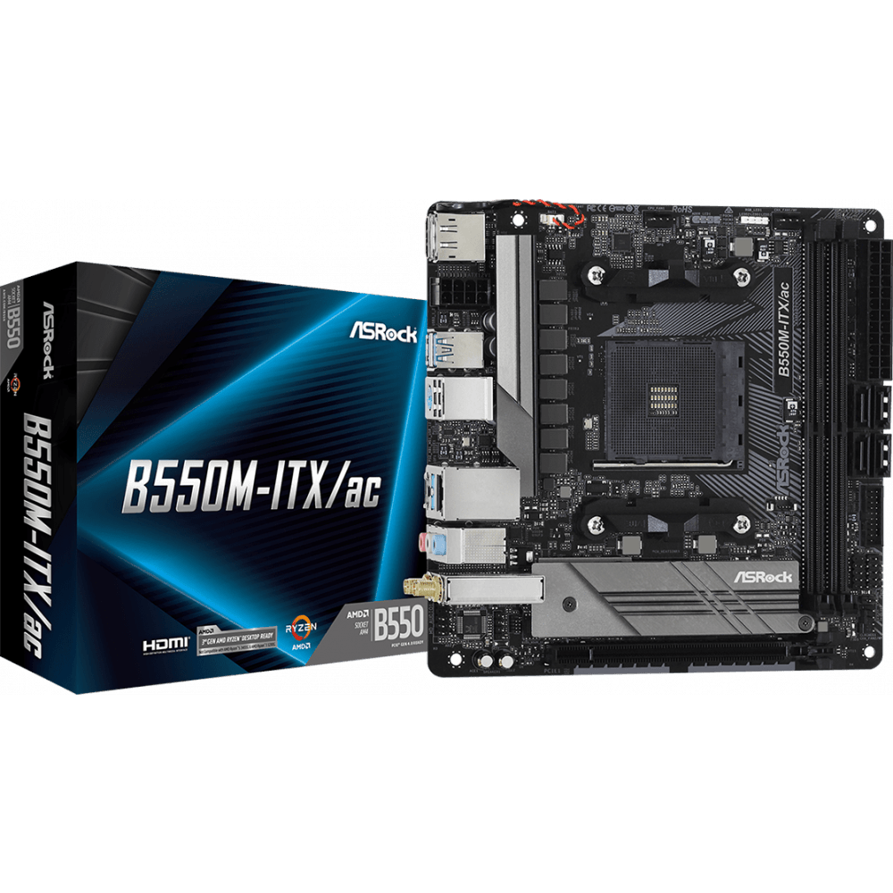 Carte mère ASRock B550M-ITX/AC - photo 4