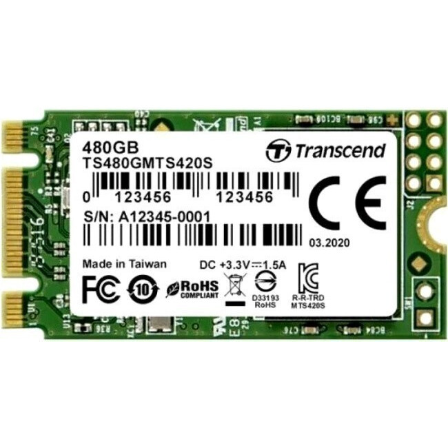 SSD-Speicher 480GB Transcend MTS420 (TS480GMTS420S)