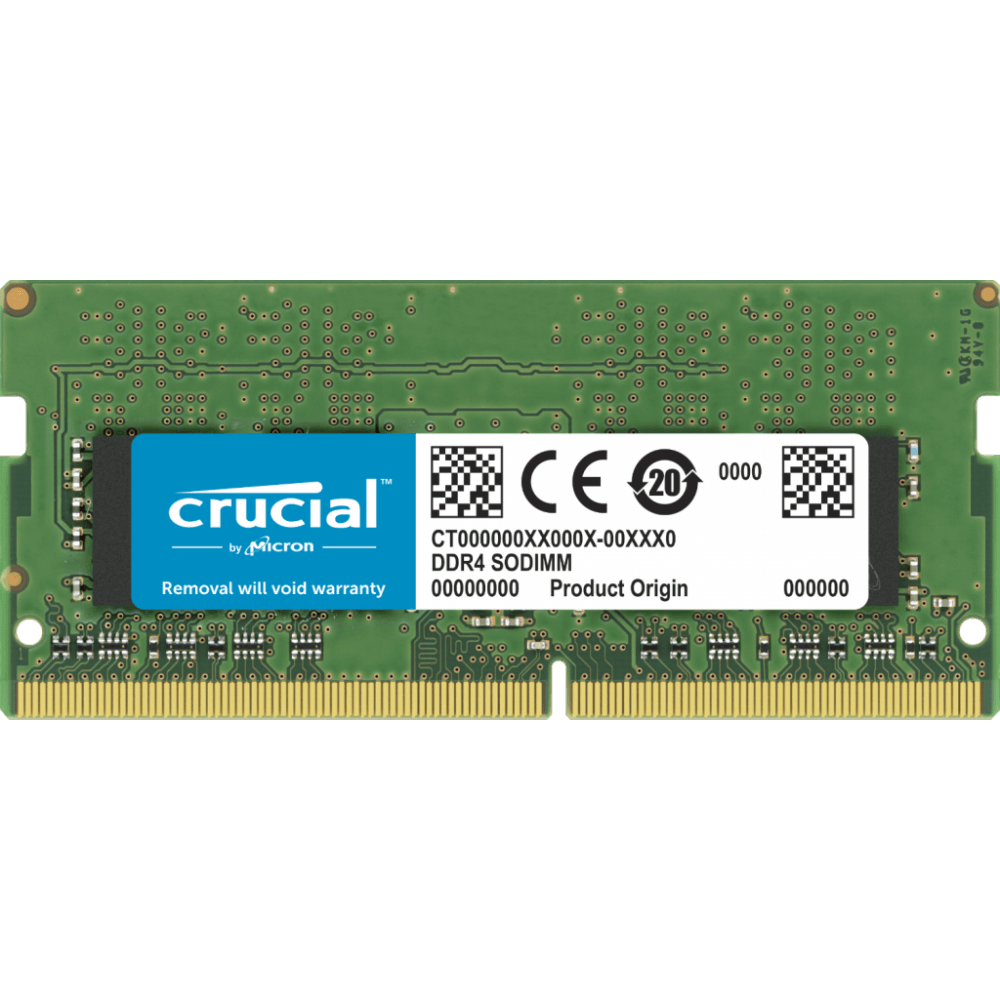 Arbeitsspeicher 32GB DDR4 3200MHz Crucial SO-DIMM (CT32G4SFD832A)