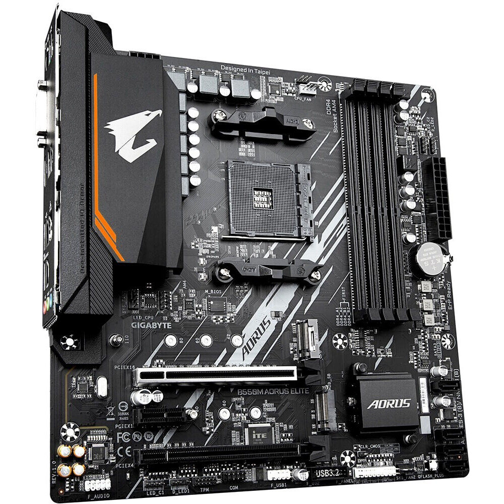 Motherboard Gigabyte B550M AORUS ELITE - photo 2