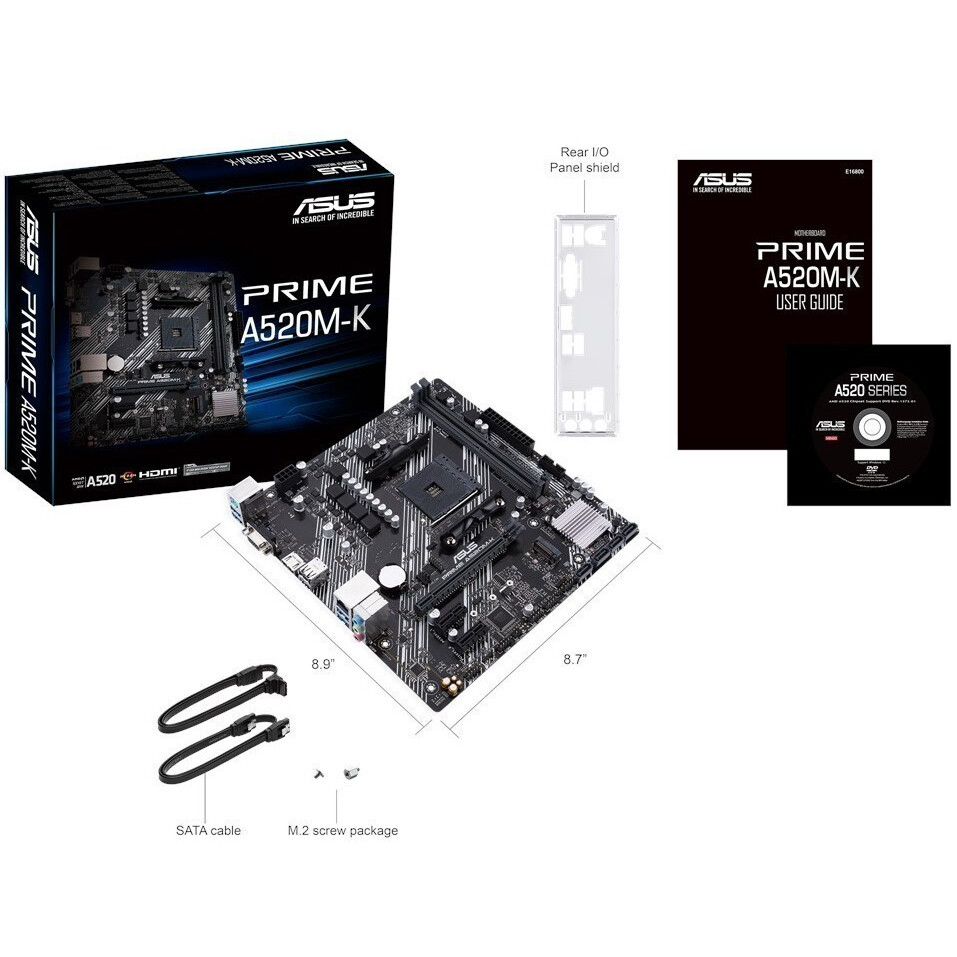 Mainboard ASUS PRIME A520M-K - Foto 7