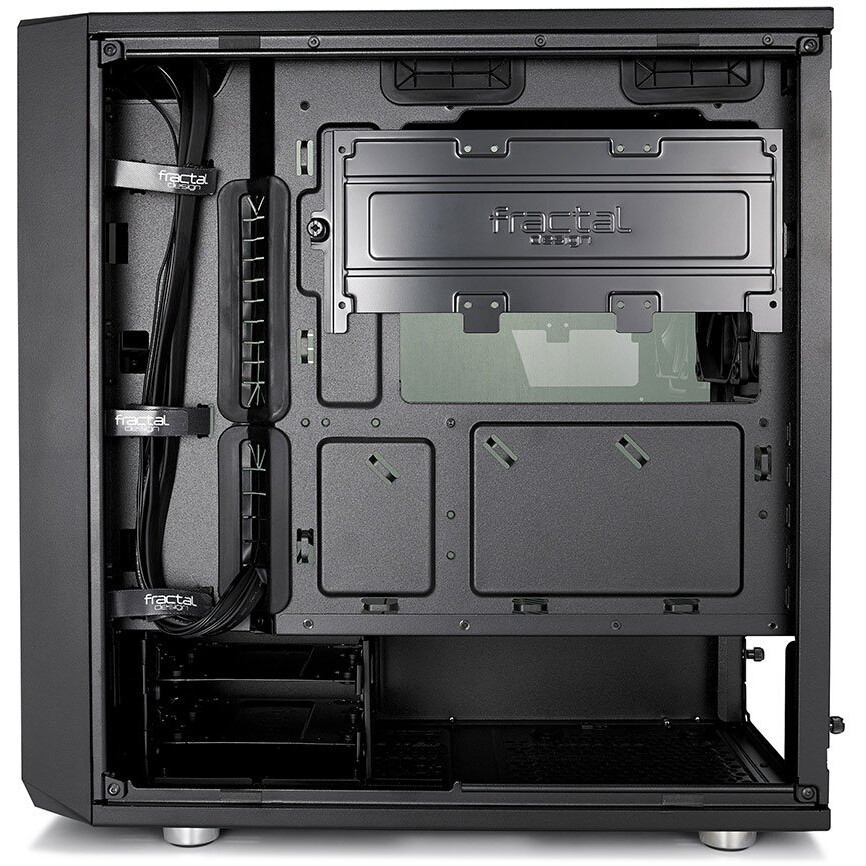 Datoru korpuss Fractal Design Meshify C Mini Dark TG Black - FD-CA-MESH-C-MINI-BKO-TGD - foto 9