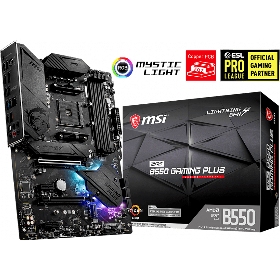 Mainboard MSI MPG B550 GAMING PLUS - Foto 5